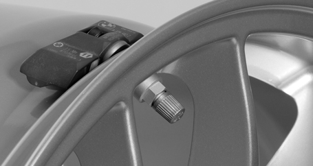 Snímače tlaku v pneumatikách alebo skratka  TPMS