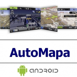 1-ročná licencia Automapa Europa Android