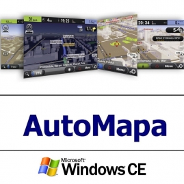 1-ročná aktualizácia Automapa Europa WinCE