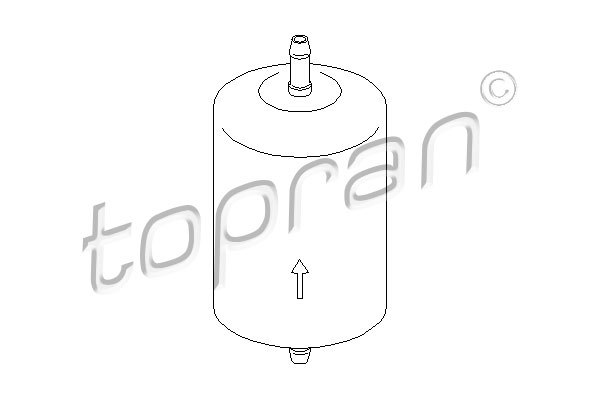 palivovy filtr TOPRAN